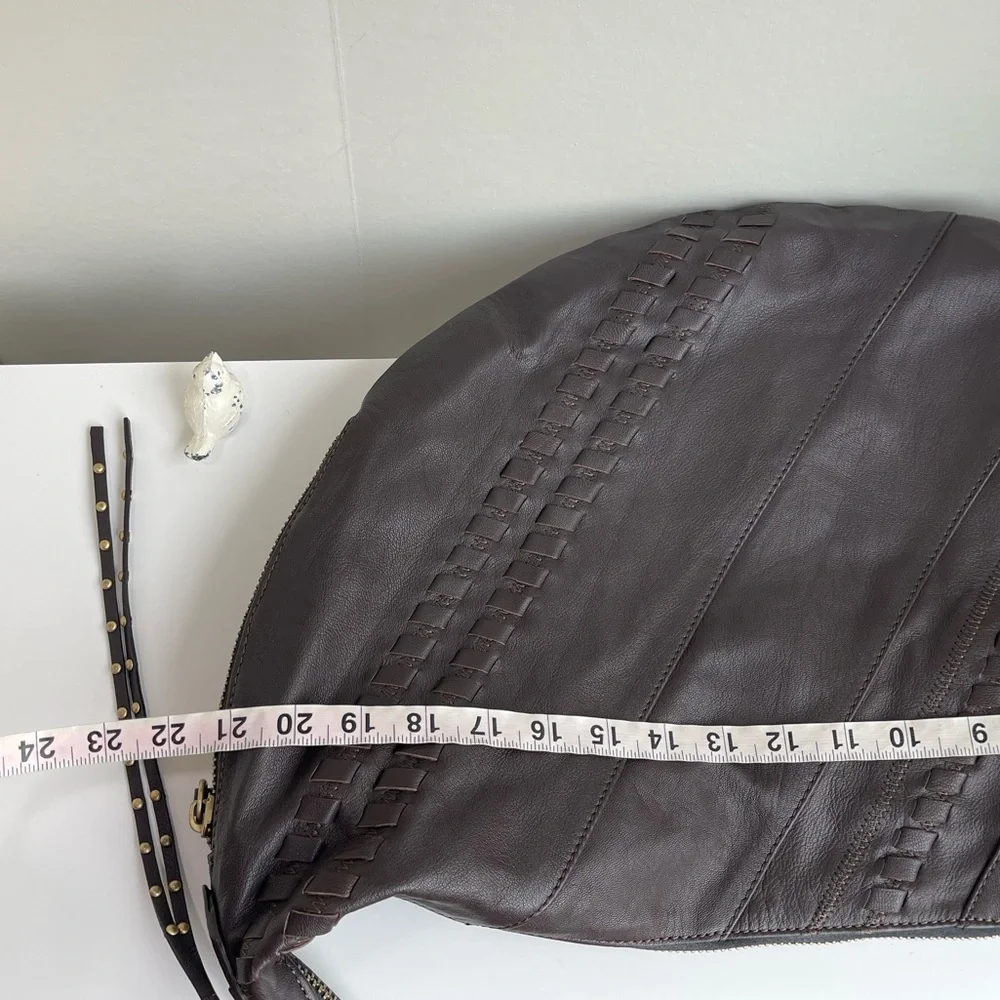 orYANY Tori Washed Lamb Leather Hobo Bag